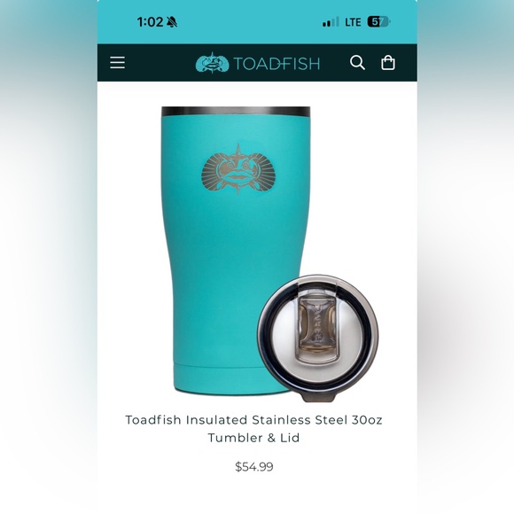 Toadfish 32oz tumblers - Picture 4 of 4